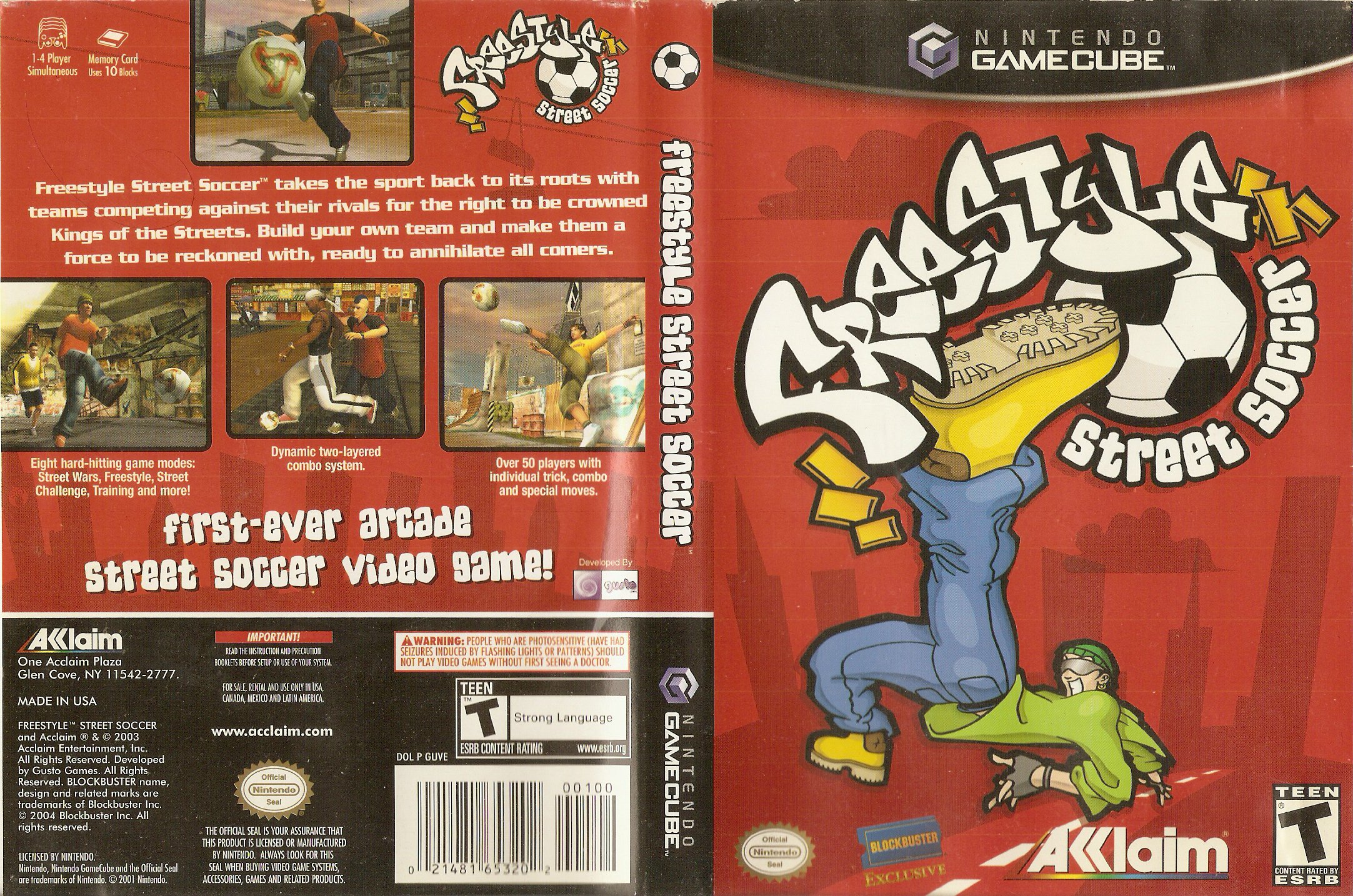 Amazon.com: Freestyle Street Soccer - Gamecube : Video Games
